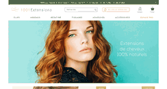 Desktop Screenshot of 1001extensions.com